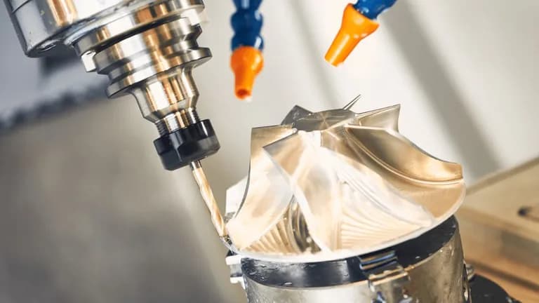 Industrial CNC metal cutting machine designed for high-precision milling, turning, and tool room production.