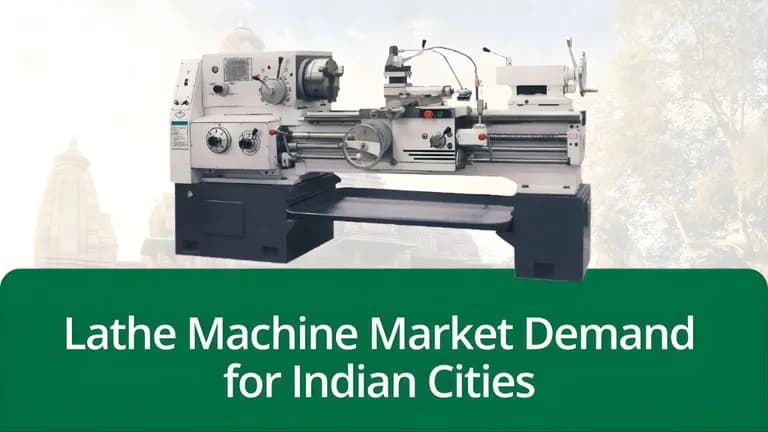 Industrial all geared lathe machine utilized for heavy metal turning and precision manufacturing across auto parts and infrastructure workshops in India.