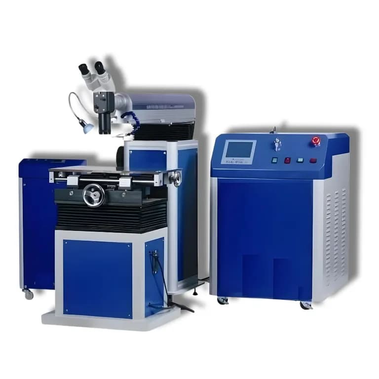 A high-precision Normal Type Mould Laser Welding Machine available in 200W and 400W options. This heavy duty laser welding machine repairs mold cracks and collapsed horns with a 0.2mm spot, ensuring zero thermal distortion and excellent ROI for industrial die makers.